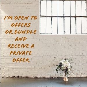Open To Offers Or Bundle Your Likes